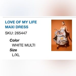 NWT - Akira “Love of my life” dress size L/XL